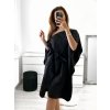 Šaty letní motýlkové krátký rukáv dámské Sofia (S/M ONE SIZE) ITALSKA MÓDA IMM22SY19139/DR