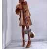Šaty letní motýlkové krátký rukáv dámské Sofia (S/M ONE SIZE) ITALSKA MÓDA IMM22SY19139/DR