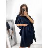 Šaty letní motýlkové krátký rukáv dámské Sofia (S/M ONE SIZE) ITALSKA MÓDA IMM22SY19139/DR
