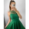 Šaty elegantní krátké bez rukávu společenské dámské Tereza (S/M ONE SIZE) ITALSKÁ MÓDA IMM22Q52233/UL