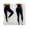 Legíny dlouhé fitness push up dámské (S/M ONE SIZE) ITALSKÁ MÓDA IMM24CH2985/DUR