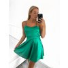 Šaty elegantní společenské na ramínka dámské Lolita (XS/S ONE SIZE) ITALSKá MóDA IM322461/DUR