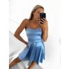 Šaty elegantní společenské na ramínka dámské Lolita (XS/S ONE SIZE) ITALSKá MóDA IM322461/DUR
