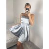Šaty elegantní společenské na ramínka dámské Lolita (XS/S ONE SIZE) ITALSKá MóDA IM322461/DUR