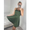 Šaty elegantní společenské na ramínka dámské Lolita (XS/S ONE SIZE) ITALSKá MóDA IM322461/DUR