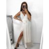 Šaty společenské plesové dlouhé bez rukávu dámské Alex (S/M ONE SIZE) ITALSKÁ MÓDA IMM23FL4454/DU