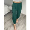 Kalhoty letní dlouhé oversize dámské ELENA (S/M/L ONE SIZE) ITALSKÁ MÓDA IMD24130/DU