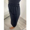 Kalhoty letní dlouhé oversize dámské ELENA (S/M/L ONE SIZE) ITALSKÁ MÓDA IMD24130/DU