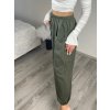 Sukně dlouhá s kapsami dámská PALOMA (S/M/L ONE SIZE) ITALSKÁ MÓDA IMD25054/DUR (Velikost S/M/L, Barva béžová)