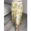 Sukně dlouhá tylová dámská LEMON (S/M/L ONE SIZE) ITALSKÁ MÓDA IM425272/DUR (Velikost S/M, Barva žlutá)