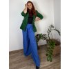 Sako elegantní dámská nadrozměr SICI (56-60) ITALSKÁ MÓDA IMM23M85705-7/DR (Velikost 56, Barva tmavě zelená)