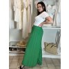 Kalhoty letní dámské (S/M/L ONE SIZE) ITALSKÁ MÓDA IM325ELBA/DUR (Velikost S/M/L, Barva Černá)