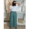 Kalhoty letní dámské (S/M/L ONE SIZE) ITALSKÁ MÓDA IM325ELBA/DUR (Velikost S/M/L, Barva Černá)