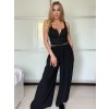 Kalhoty letní dámské (S/M/L ONE SIZE) ITALSKÁ MÓDA IM325ELBA/DUR (Velikost S/M/L, Barva Černá)