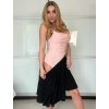 Body na ramínka dámské (S/M ONE SIZE) ITALSKá MODA IM325PINOT/DU (Velikost S/M, Barva bílá)