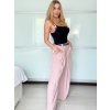 Kalhoty elegantní s páskem dámské ISABELA (S/M/L ONE SIZE) ITALSKÁ MÓDA IMD25006/DUR