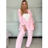 Sako dlouhý rukáv dámské DICE (S/M ONE SIZE) ITALSKÁ MÓDA IMPVN2522493/DU (Velikost S/M, Barva béžová)