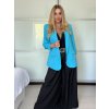 Sako dlouhý rukáv dámské DICE (S/M ONE SIZE) ITALSKÁ MÓDA IMPVN2522493/DU (Velikost S/M, Barva béžová)
