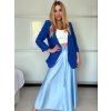 Sako dlouhý rukáv dámské DICE (S/M ONE SIZE) ITALSKÁ MÓDA IMPVN2522493/DU (Velikost S/M, Barva béžová)