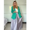 Sako dlouhý rukáv dámské DICE (S/M ONE SIZE) ITALSKÁ MÓDA IMPVN2522493/DU (Velikost S/M, Barva béžová)