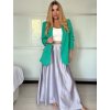 Sako dlouhý rukáv dámské DICE (S/M ONE SIZE) ITALSKÁ MÓDA IMPVN2522493/DU (Velikost S/M, Barva béžová)