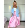 Sako dlouhý rukáv dámské DICE (S/M ONE SIZE) ITALSKÁ MÓDA IMPVN2522493/DU (Velikost S/M, Barva béžová)