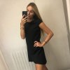 Šaty elegantní krátký rukávek letní dámské (36-38-40-42-44) Polská MÓDA PMLK21LEILA (Velikost 36, Barva _vypište do poznámky)