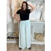 Kalhoty letní dlouhé oversize dámské COLORE (S/M/L ONE SIZE) ITALSKÁ MÓDA IM425271/DUR