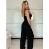 Kalhoty letní dlouhé oversize dámské COLORE (S/M/L ONE SIZE) ITALSKÁ MÓDA IM425271/DUR