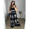 Overal dlouhý carmen bez rukávu dámský nadrozměr (44/46/48 ONE SIZE) ITALSKÁ MÓDA IMWEC24060/DUR (Velikost 44/46/48, Barva hnědá)