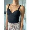 Croptop na ramínka dámský ADDA (S/M ONE SIZE) ITALSKÁ MÓDA IMPLP2480760045/DU