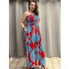 Overal dlouhý carmen dámský nadrozměr (44/46/48 ONE SIZE) ITALSKÁ MÓDA IMWEC24108-2/DU (Velikost 44/46/48, Barva červená)