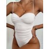 Body na ramínka dámské KAIRA (S/M ONE SIZE) ITALSKÁ MÓDA IMPLP2525617085/DU