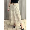 Sukně dlouhá s páskem dámská MERIL (S/M/L ONE SIZE) ITALSKÁ MÓDA IMSM25071/DU