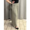 Kalhoty mušelínové letní oversize dámské nadrozměr LUCY (46/48/50 ONE SIZE) ITALSKÁ MÓDA IM425312/DUR (Velikost 46/48/50, Barva béžová)