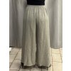 Kalhoty mušelínové letní oversize dámské nadrozměr LUCY (46/48/50 ONE SIZE) ITALSKÁ MÓDA IM425312/DUR (Velikost 46/48/50, Barva béžová)