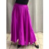 Sukně saténová dlouhá dámská Carol (S/M/L ONE SIZE) ITALSKá MODA IM325CAROL/DUR (Velikost S/M/L, Barva zelená smaragdová)
