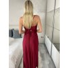 Šaty společenské elegantní na ramínka dámské ANGELIKA (S/M/L ONE SIZE) ITALSKÁ MÓDA IMC251001/DU