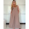 Overal dlouhý oversize bez rukávu dámský GIORGIA (S/M  ONE SIZE) ITALSKÁ MÓDA IMWAD25918/DU