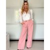 Souprava elegantní sako krátké dlouhý rukáv a kalhoty dámské ALICE (S/M ONE SIZE) ITALSKÁ MÓDA IMWHP25525/DU
