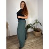 Kalhoty dlouhé letní dámské nadrozměr DANIELLA (48/50/52 ONE SIZE) ITALSKÁ MÓDA IM425258/DR