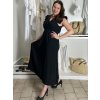 Šaty dlouhé volnočasové letní mušelín krátký rukáv dámské INGE (S/M/L ONE SIZE) ITALSKÁ MÓDA IM425304/DUR (Velikost S/M/L, Barva béžová)