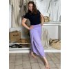 Kalhoty dlouhé aladinky letní dámské (S/M/L ONE SIZE) ITALSKÁ MÓDA IMD24029/DUR (Velikost S/M/L, Barva Černá)