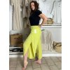 Kalhoty dlouhé aladinky letní dámské (S/M/L ONE SIZE) ITALSKÁ MÓDA IMD24029/DUR (Velikost S/M/L, Barva Černá)