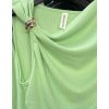 Tílko elegantní bez rukávu dámské (XS/S/M ONE SIZE) ITALSKÁ MÓDA IMM25M21270/DU (Velikost XS/S/M, Barva růžová světlá)
