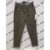 Kalhoty strečové mačkáče dlouhé dámské (S/M/L ONE SIZE) ITALSKÁ MÓDA IMPLI248115B/DR (Velikost S/M/L, Barva béžová)