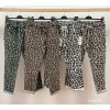 Kalhoty strečové mačkáče dlouhé dámské (S/M/L ONE SIZE) ITALSKÁ MÓDA IMPLI248115B/DR (Velikost S/M/L, Barva béžová)