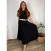 Sukně maxi s páskem dámská nadrozměr (54/56/58 ONE SIZE) ITALSKÁ MÓDA IMWT251094/DU (Velikost 56/58, Barva béžová)