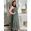 Šaty dlouhé letní na ramínka dámské (S/M/L ONE SIZE) ITALSKÁ MÓDA IMWGS251531/DR (Velikost S/M/L, Barva Černá)