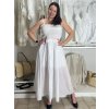 Šaty dlouhé letní na ramínka dámské (S/M/L ONE SIZE) ITALSKÁ MÓDA IMWGS251531/DR (Velikost S/M/L, Barva Černá)